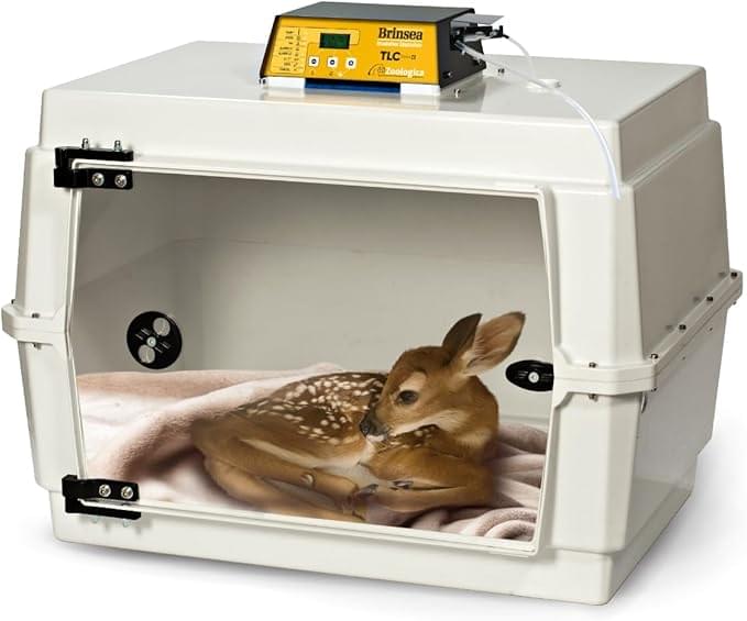 Brinsea TLC-50 Zoologica II Large Bird Brooder & Pet Recovery Incubator with Humidity Control for Sick Animals, Ideal for Large Birds, Newborn Puppies, Kittens, and Small Animals