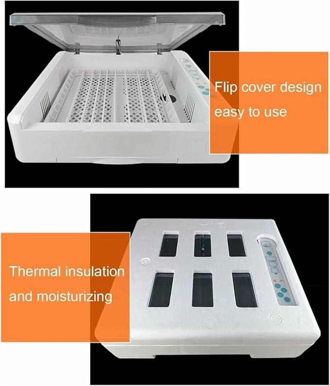Egg Incubator, 36 Eggs Incubator Automatic Hatching for Chickens Duck Goose Bird Quail Poultry Hatcher Intelligent Control Pull-Out Water Tray - Image 6
