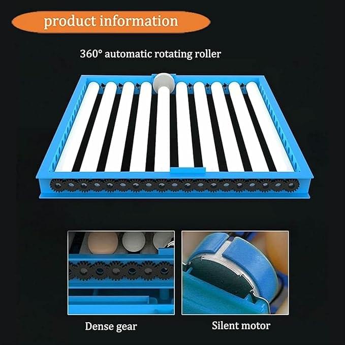 Chicken Egg Incubator with Automatic Egg Turning 320eggs Hatcher Big Digital Incubator for Hatching Quail Duck Goose Birds Poultry Pheasant Farm Breeding - Image 5